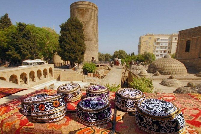City Tour in Baku - Old City walking from the Double Gates: Juma Mosque, Maiden Tower, and more