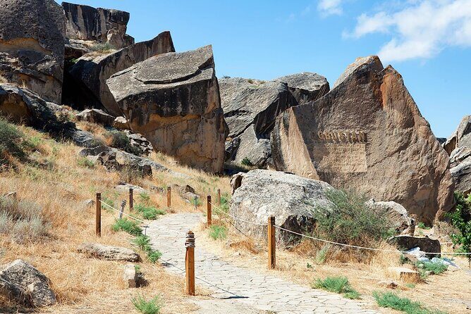 Discover Gobustan and Absheron History, Mud Volcanoes and Nature - Stop 2: Gobustan Rock Art and the shock of 40,000 years