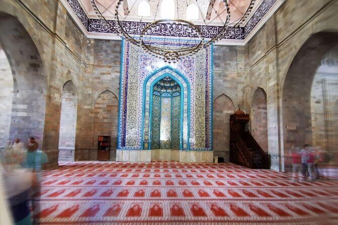 Gabala-Shamakhi-Tufandag-Nohur lake-Waterfall tour From Baku - Juma Mosque in Shamakhi: Tile Work and Courtyards
