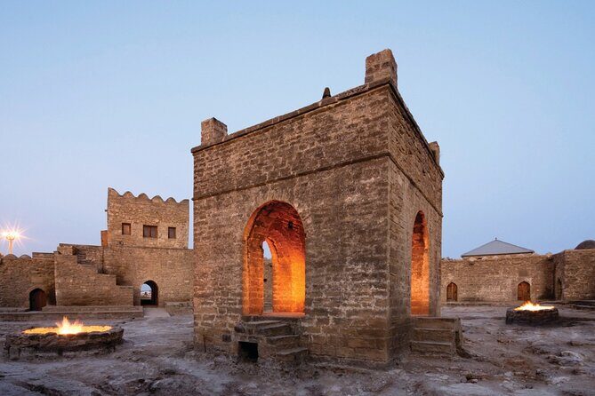 Gobustan, Mud volcanoes, Fire temple, Fire mountain GROUP TOUR - Mud volcanoes near Baku: the world’s weirdest backyard trick