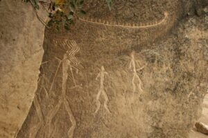 Qobustan rock arts, Mud Volcanoes, Fire temple Ateshgah, Yanardag - Ateshgah (Temple of Eternal Fire): where gas becomes meaning