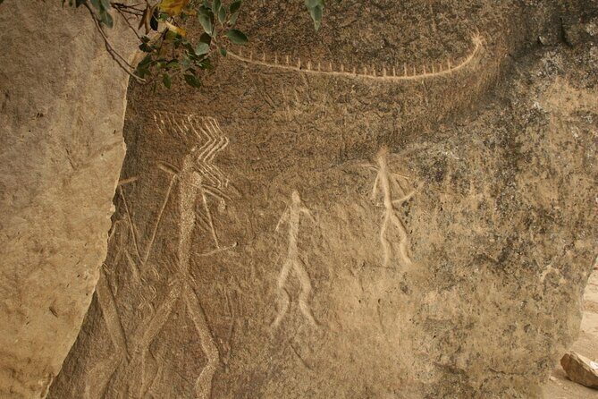 Qobustan rock arts, Mud Volcanoes, Fire temple Ateshgah, Yanardag - Ateshgah (Temple of Eternal Fire): where gas becomes meaning